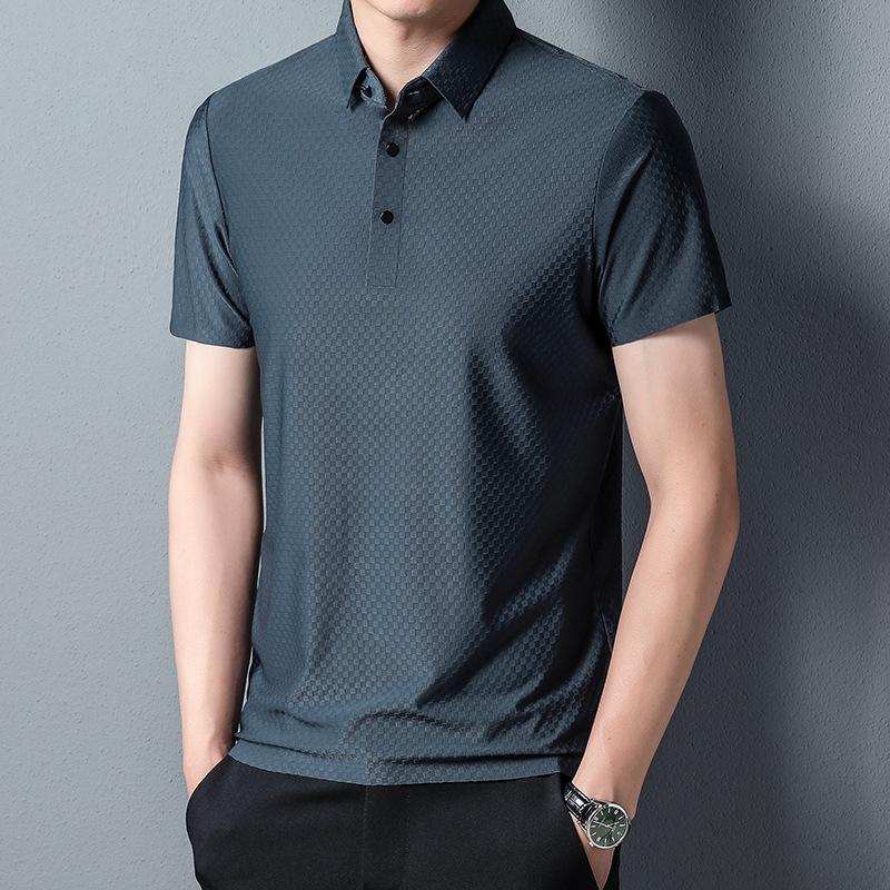 Men's Solid Color Fashion Polo Shirt