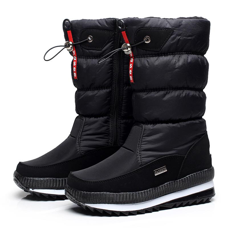 Women's Premium Waterproof Faux Fur Non-slip Snow Boots