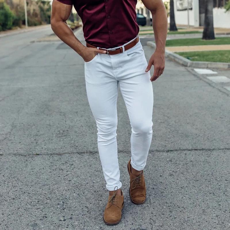 Men's Solid-color Trousers