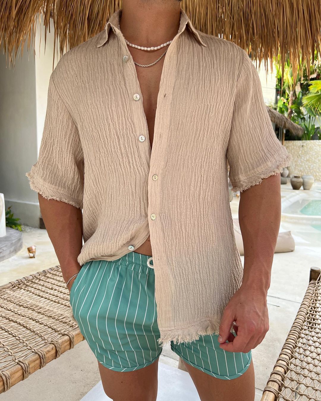 Island Breeze Linen Shirt