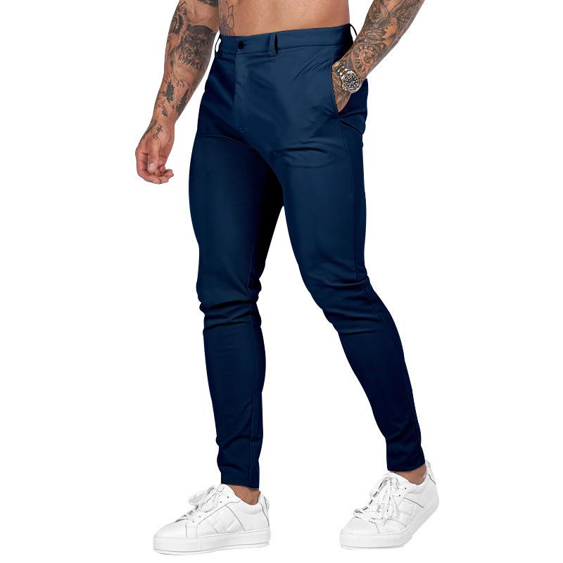 Men's Solid-color Trousers