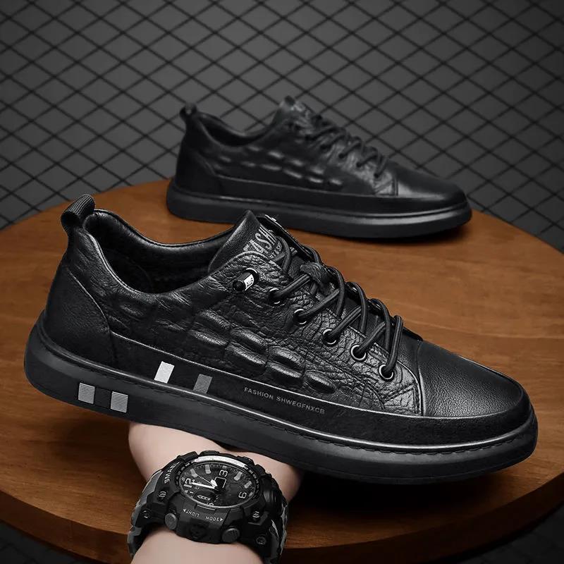 2023 Men's Genuine Leather Casual Shoes