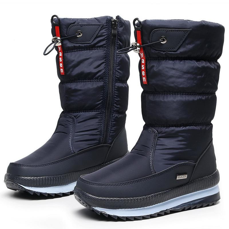 Women's Premium Waterproof Faux Fur Non-slip Snow Boots