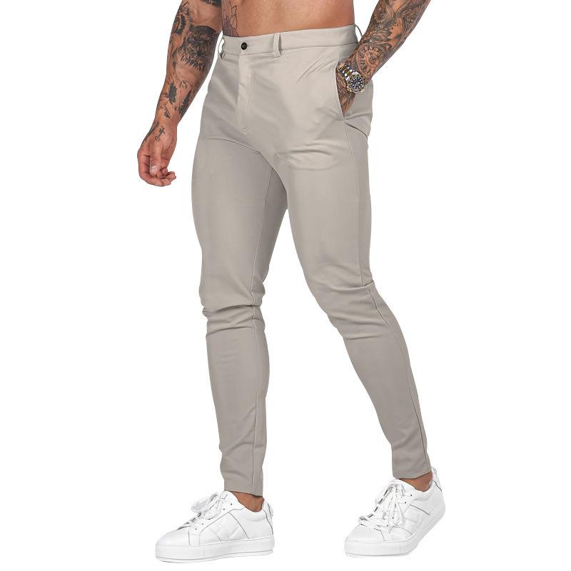 Men's Solid-color Trousers