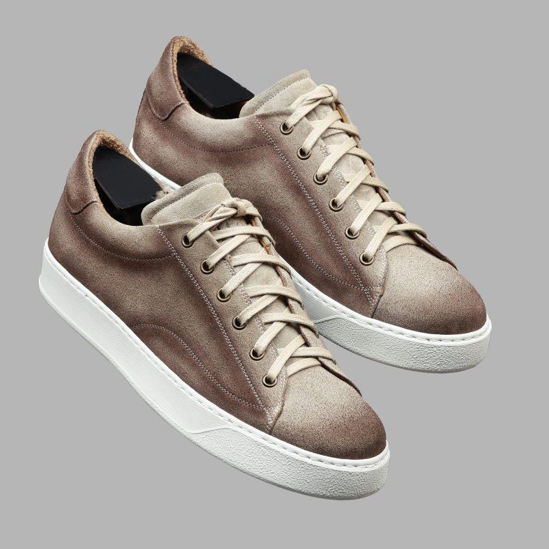 Suede Calf Leather Roland Sneaker