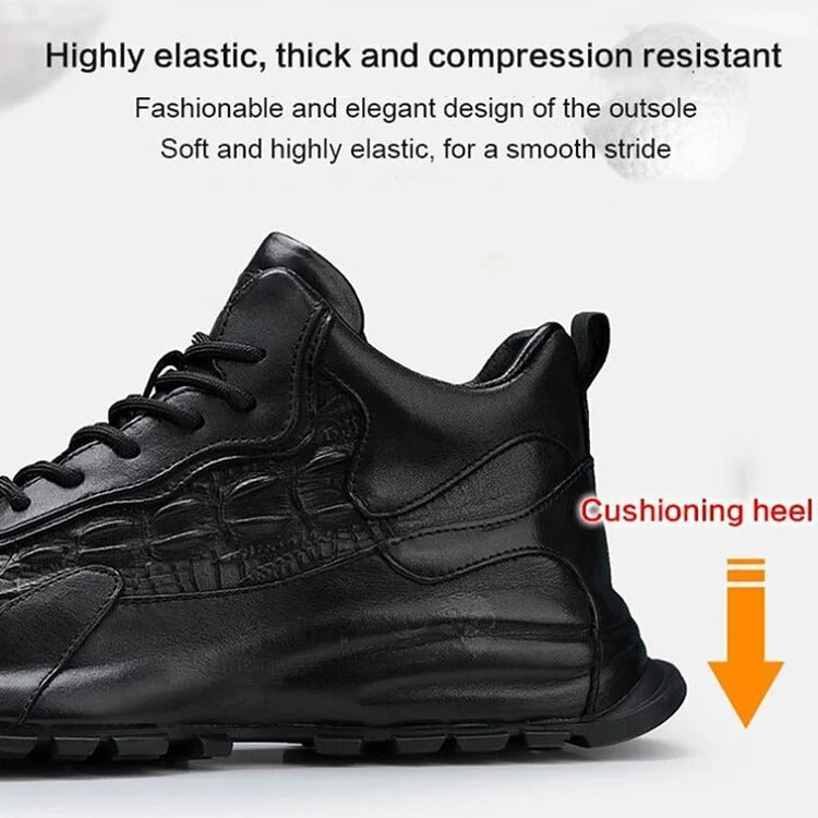 Cowhide Air Cushion Shoes