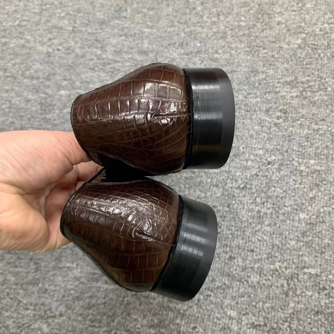 Men's Handmade Genuine Crocodile Shoes