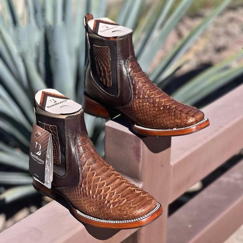 Native American Cowhide Boots