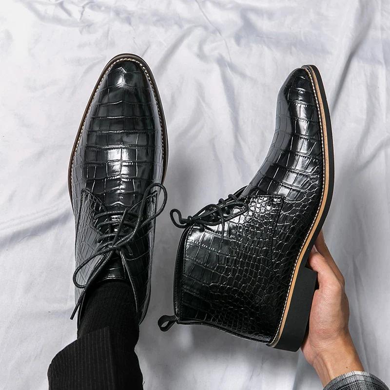 Exotic Leather Boots