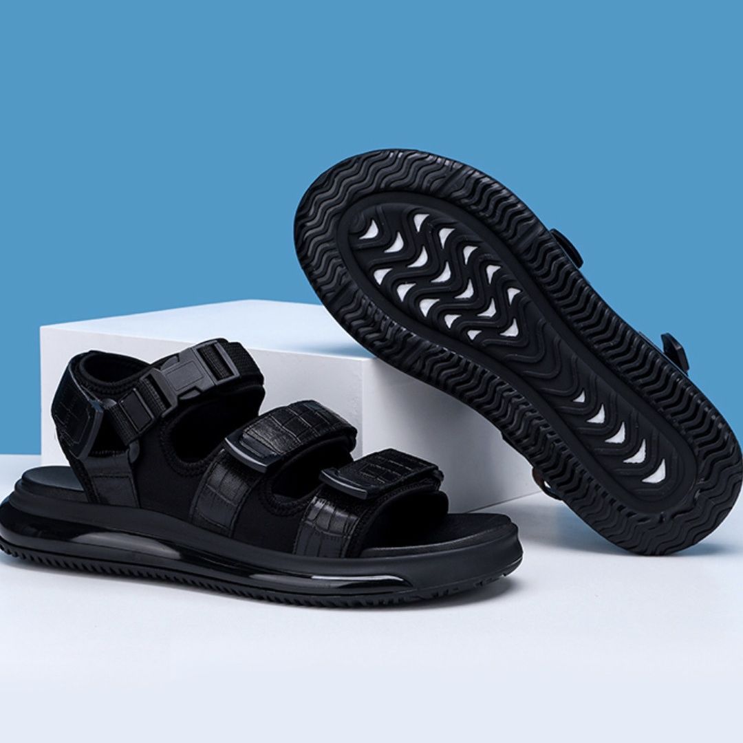 Men's  cushioned soft-soled sports sandals