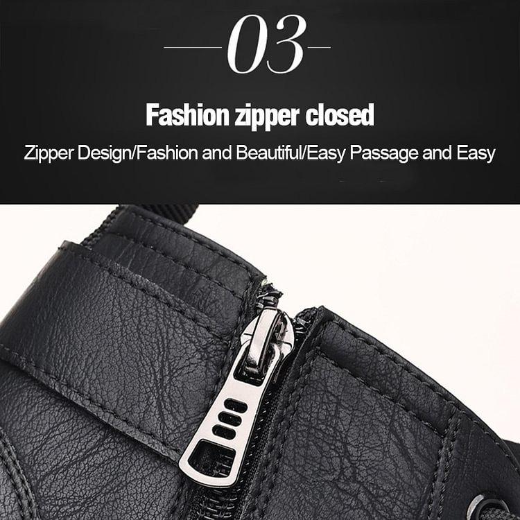 2023 Men's Fashion Leather Martin Boots