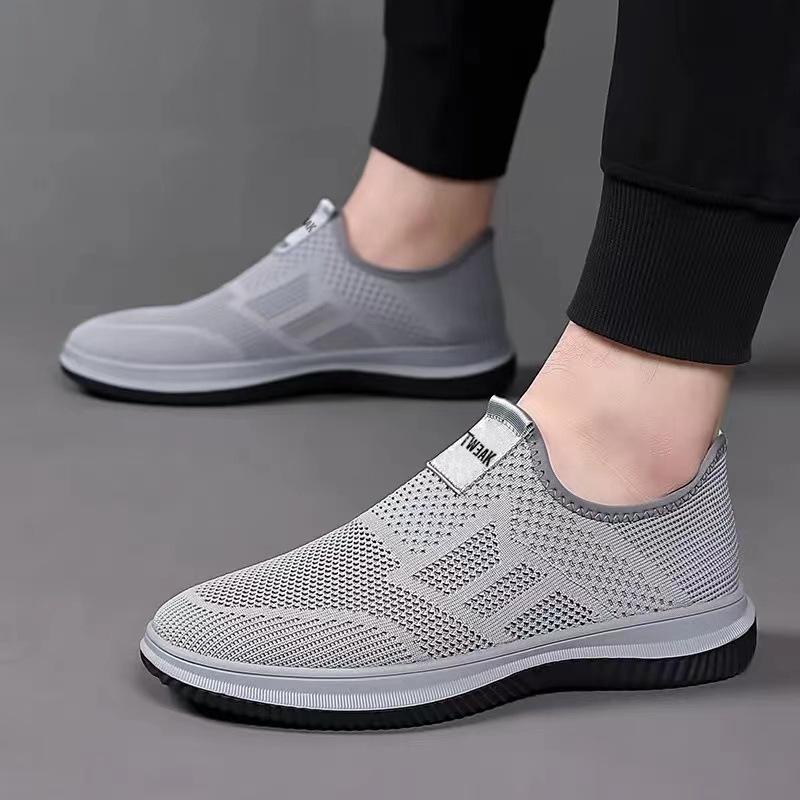 Men's Loafers & Slip-Ons Flyknit Shoes Casual Daily Breathable Walking Shoes(Buy 2 Free Shipping✔️)