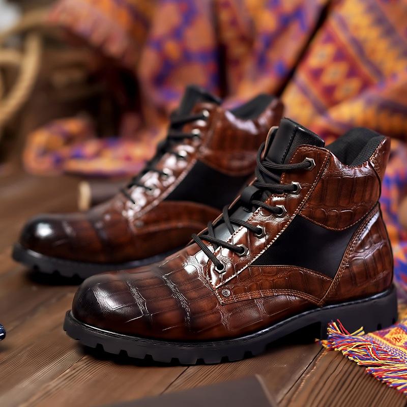 Vintage men's leather shoes