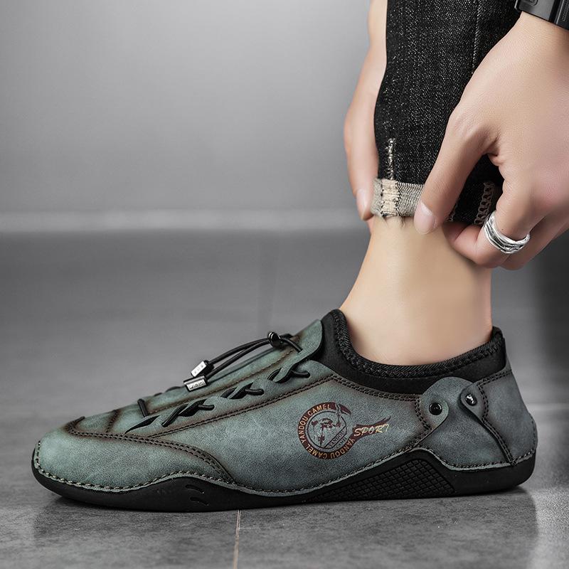 Genuine leather outdoor sports shoes