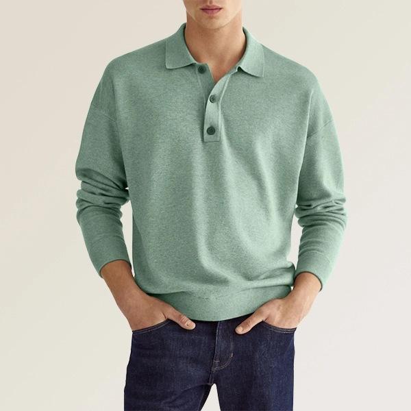 Men's Casual Loose Lapel Polo Shirt