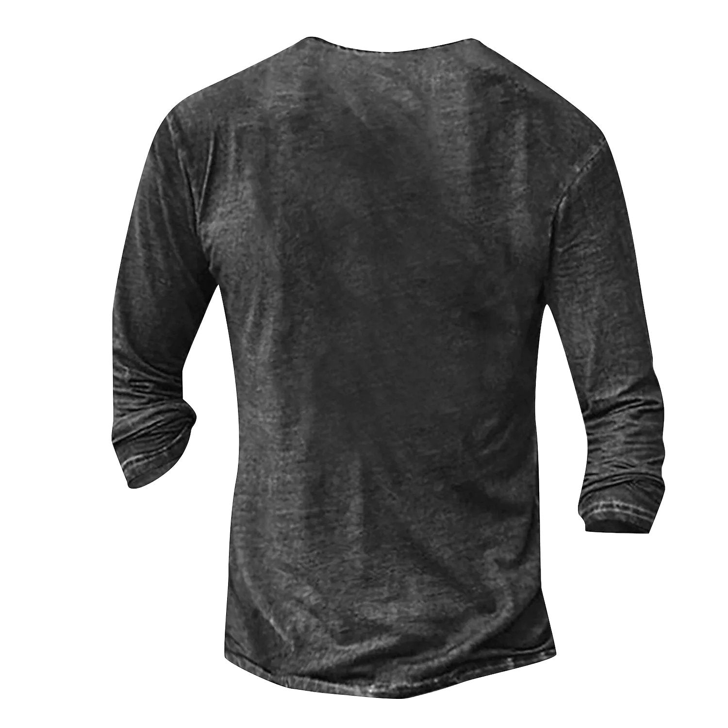 Men's Tee Snowflake Collarless Light gray Dark Gray Brown White Black 3D Print Street Casual Long Sleeve 3D Print Clothing Apparel Nostalgic