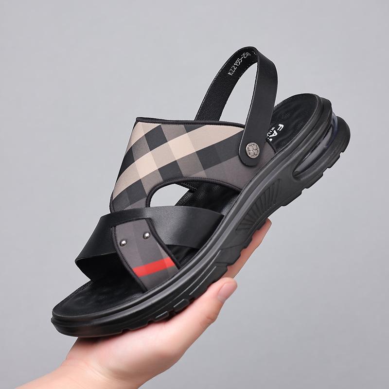 Men's PVC Breathable Casual Outdoor Beach Sandals