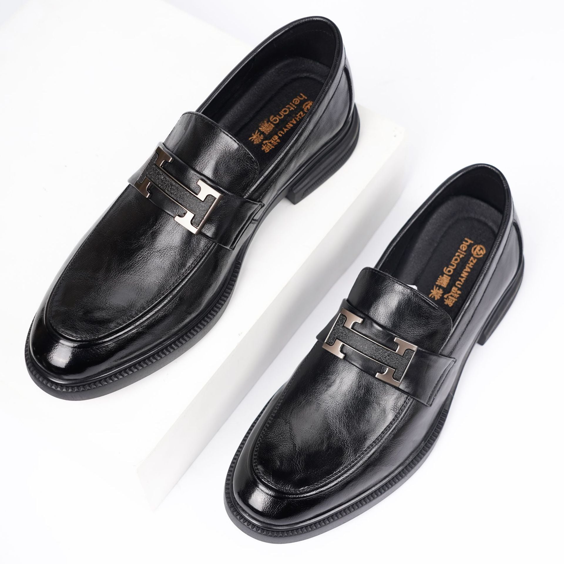 Men's Loafers & Slip-Ons Microfiber Breathable Leather Loafers