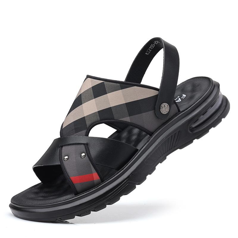 Men's PVC Breathable Casual Outdoor Beach Sandals