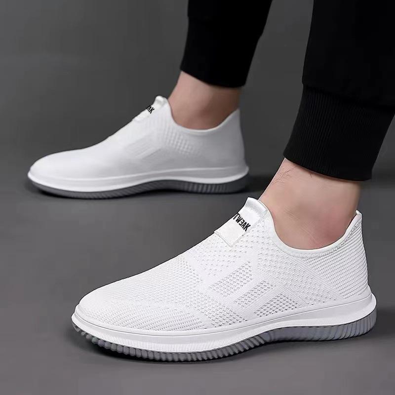 Men's Loafers & Slip-Ons Flyknit Shoes Casual Daily Breathable Walking Shoes(Buy 2 Free Shipping✔️)