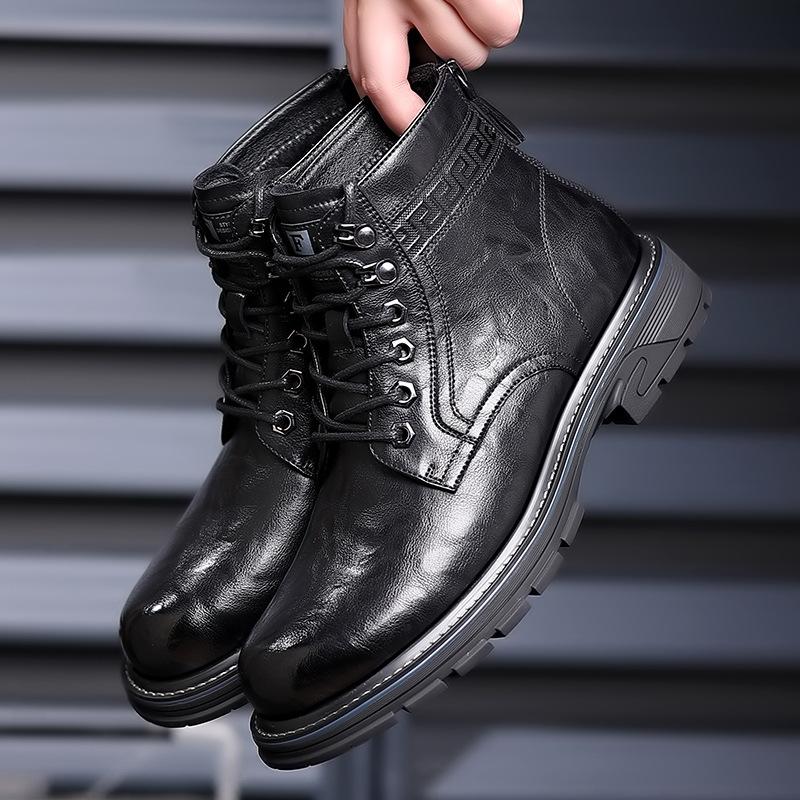 Men's Outdoor Daily Leather Mid-Calf Boots (Free Shipping)