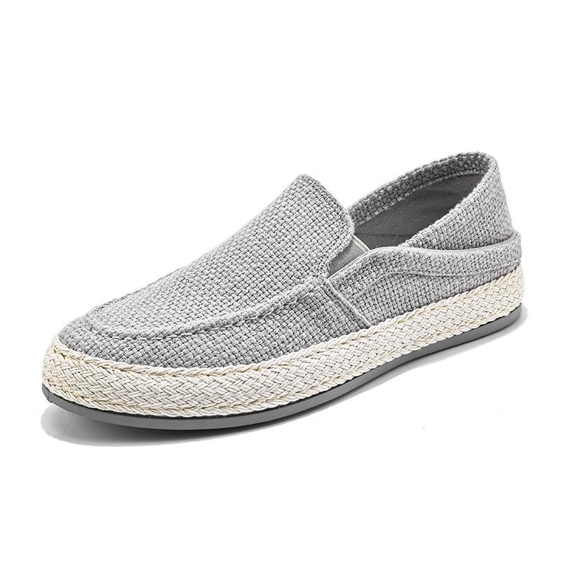 Men's Linen BreathableLoafers & Slip-Ons