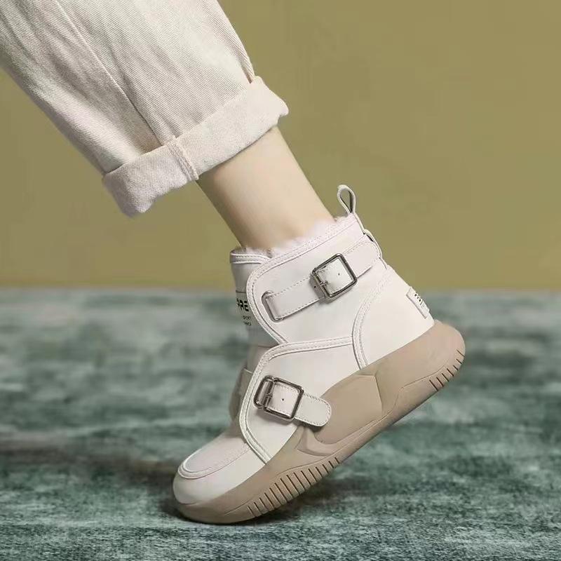 Thick Bottom Plus Velvet Padded Warm Boots