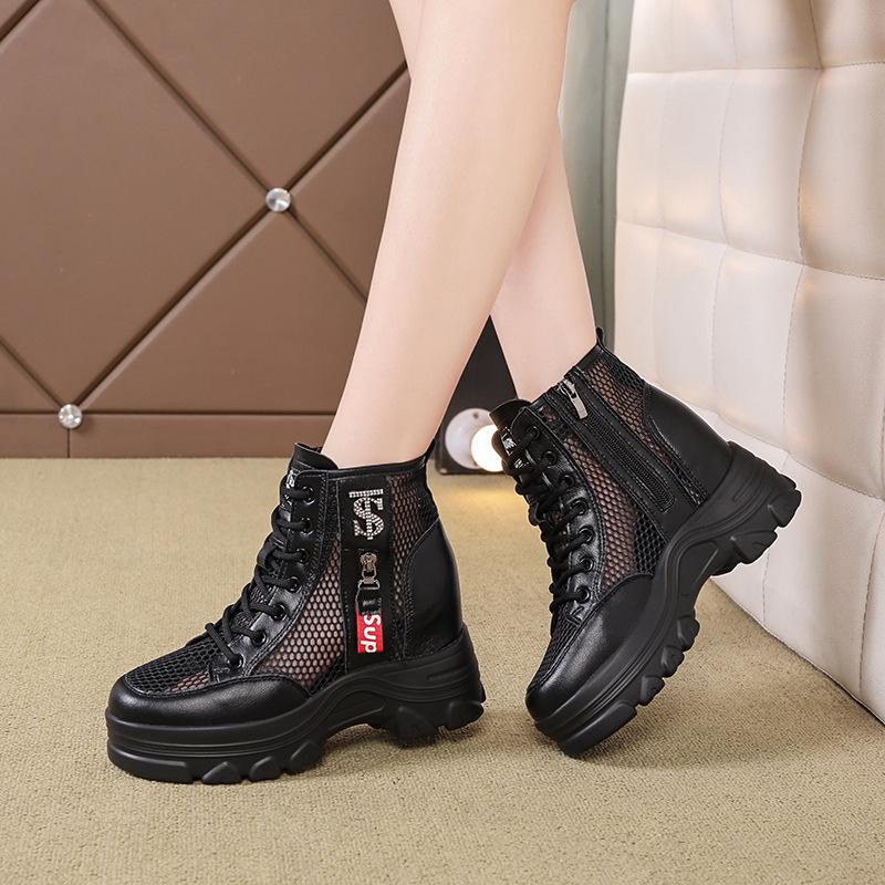 Summer mesh boots