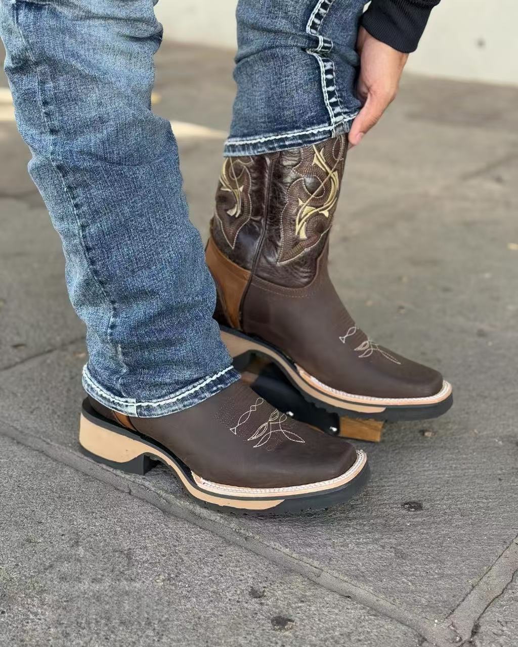 Gold Rodeo Cowboy Boots(Buy 2 Free Shipping✔️)