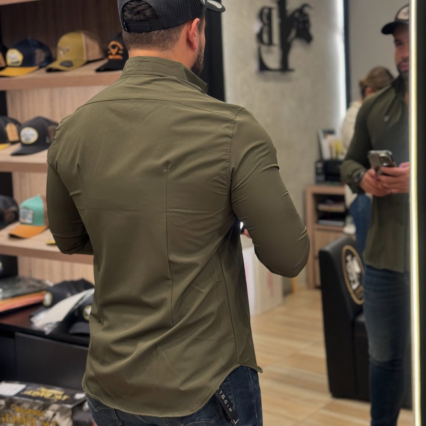 Solid Color Waterproof Shirt