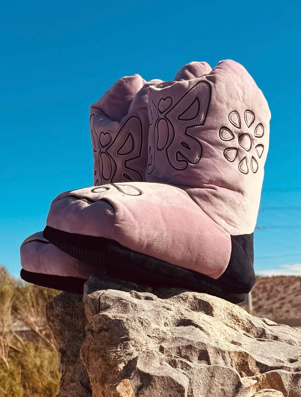 Butterfly Design Boots