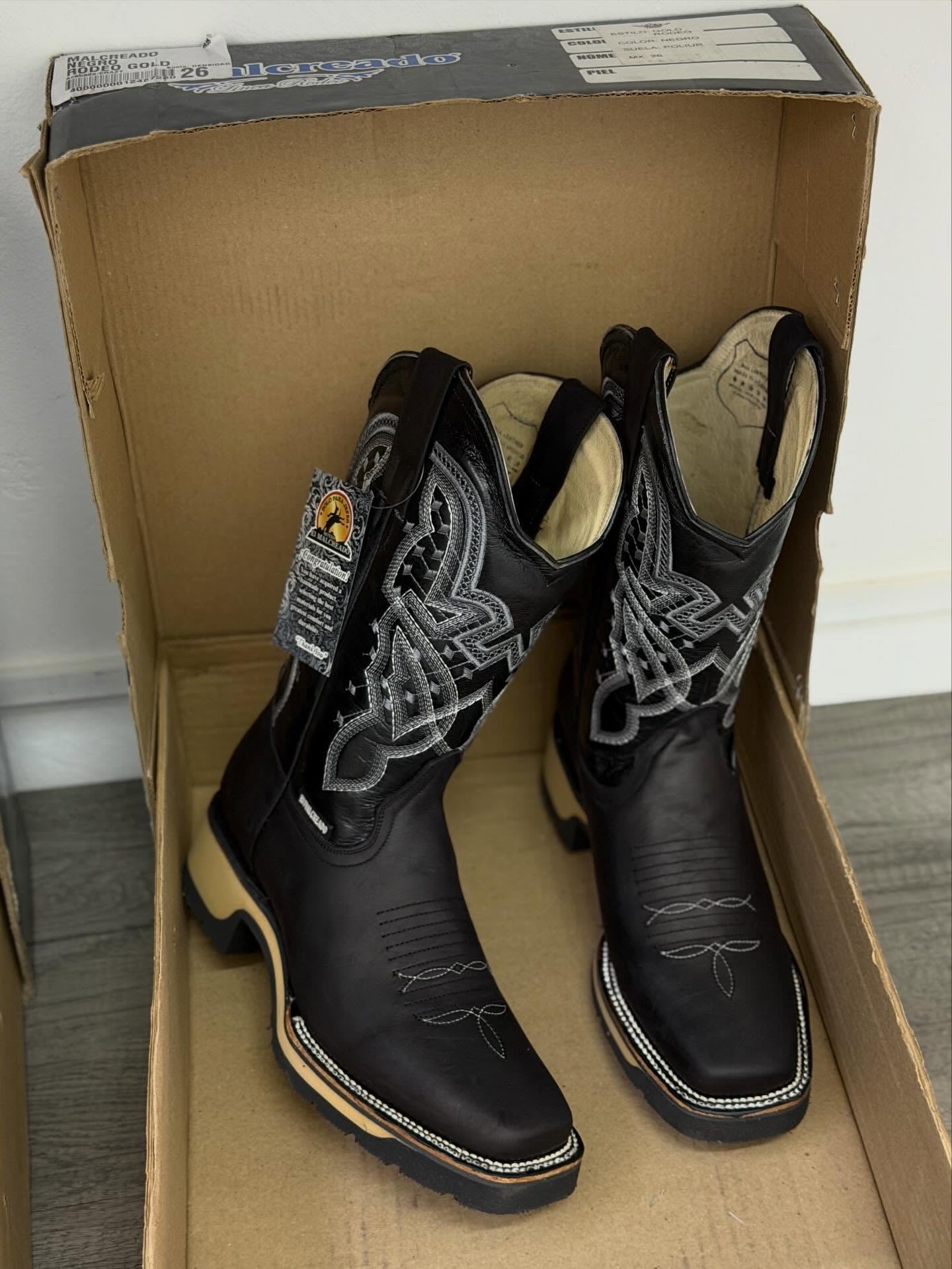 Italian Cowhide Embroidered Knight Boots(Buy 2 Free Shipping✔️)