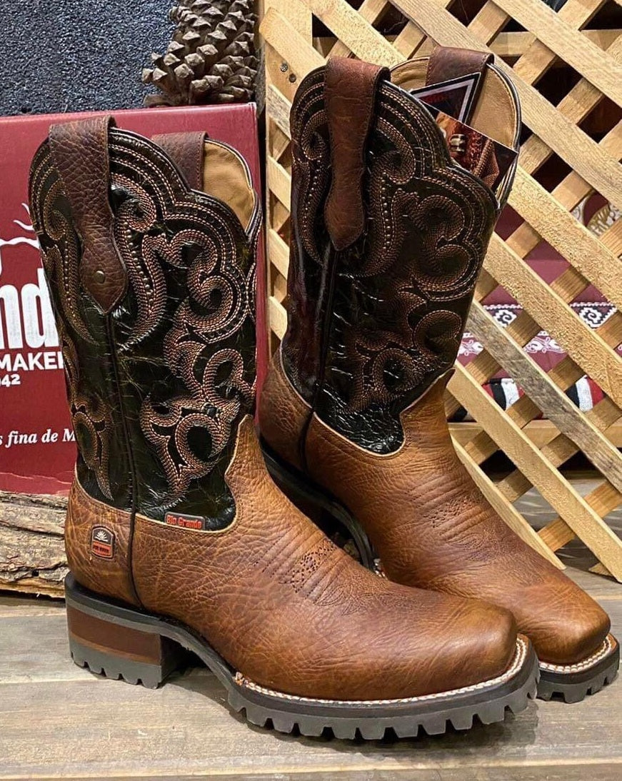 Italian Hand-Embroidered Western Ranch Boots(Buy 2 Free Shipping✔️)