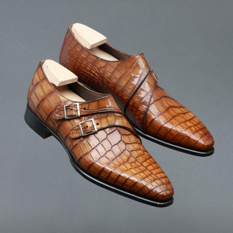 Alexander Double Monk Strap Shoes