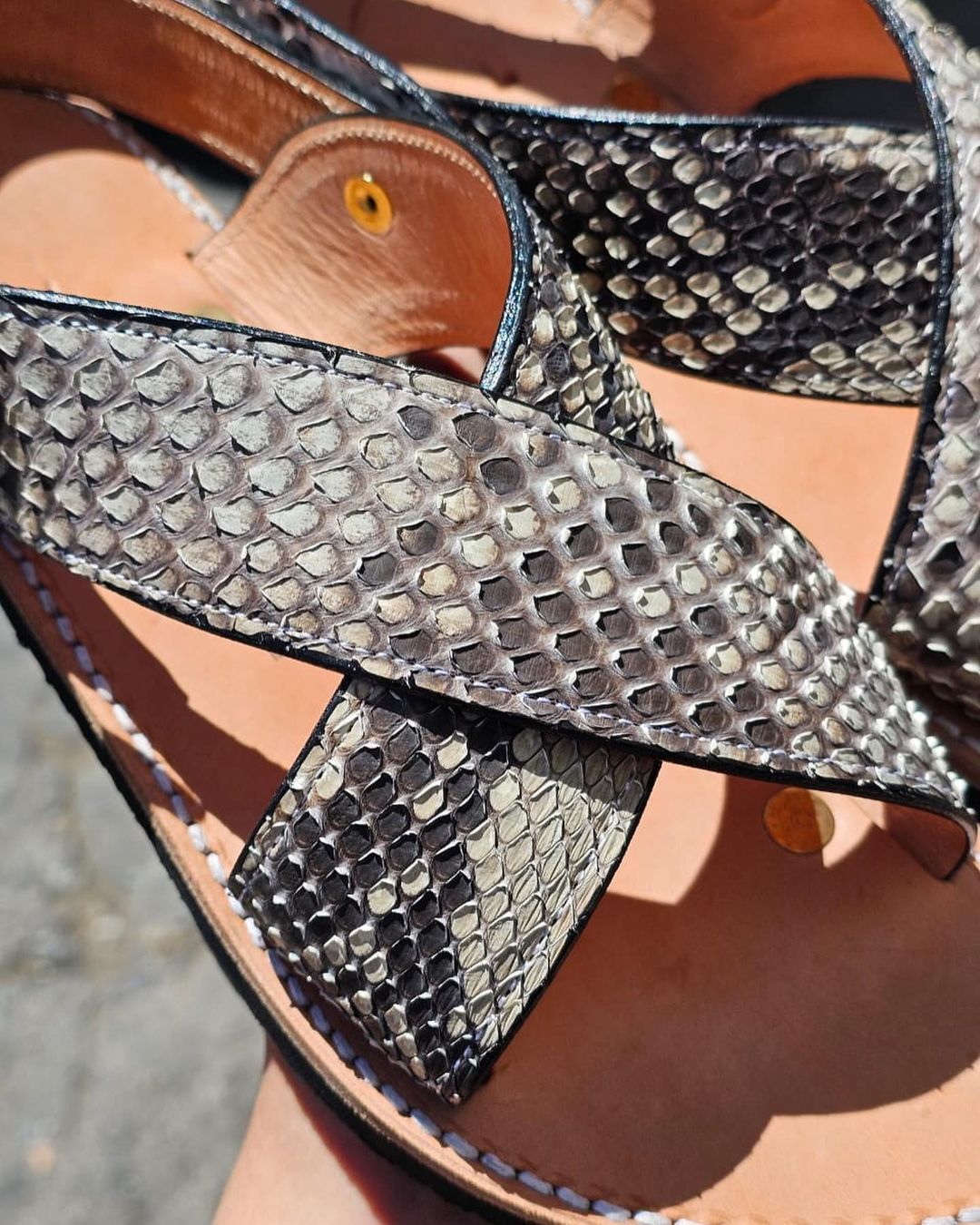 Men's Leather Breathable Comfortable Flat Sandals