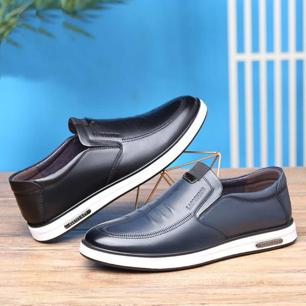Men's Oxfords Cowhide Breathable Leather Loafers