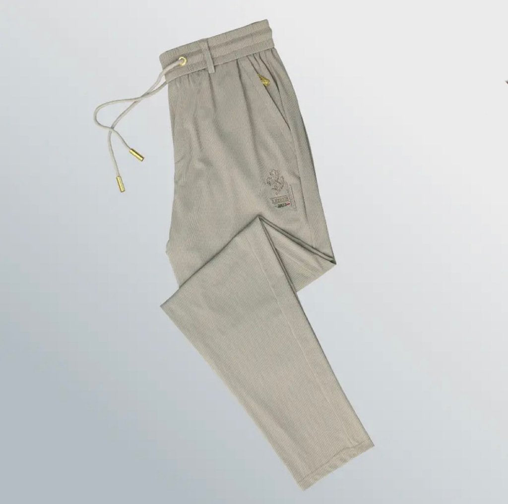 Men's Drawstring Elastic Ice Silk Casual Pants( Free Shipping✔️)