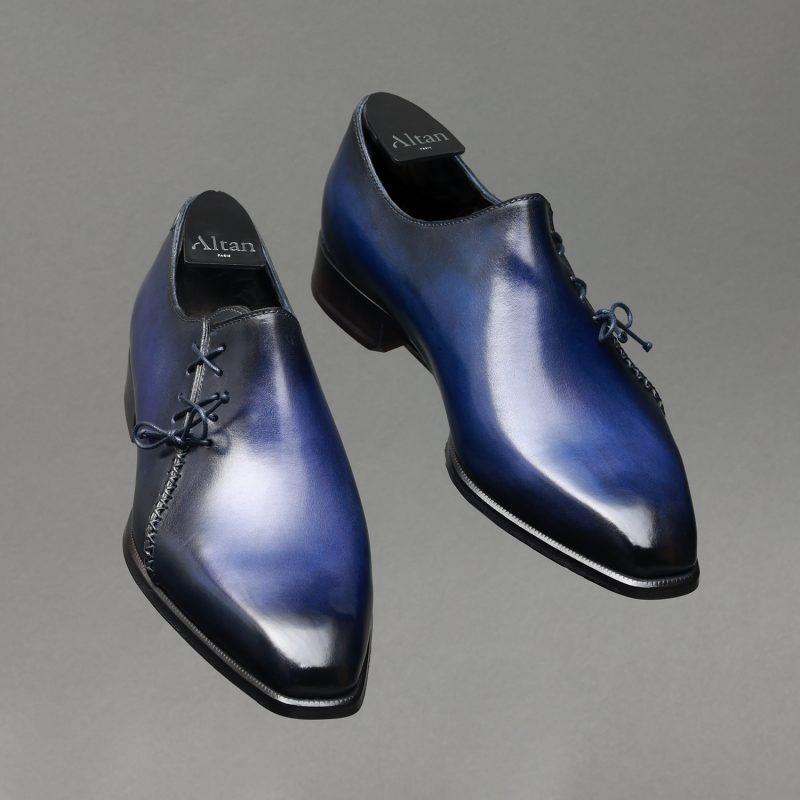 Lateral Lace-up Oxford shoes
