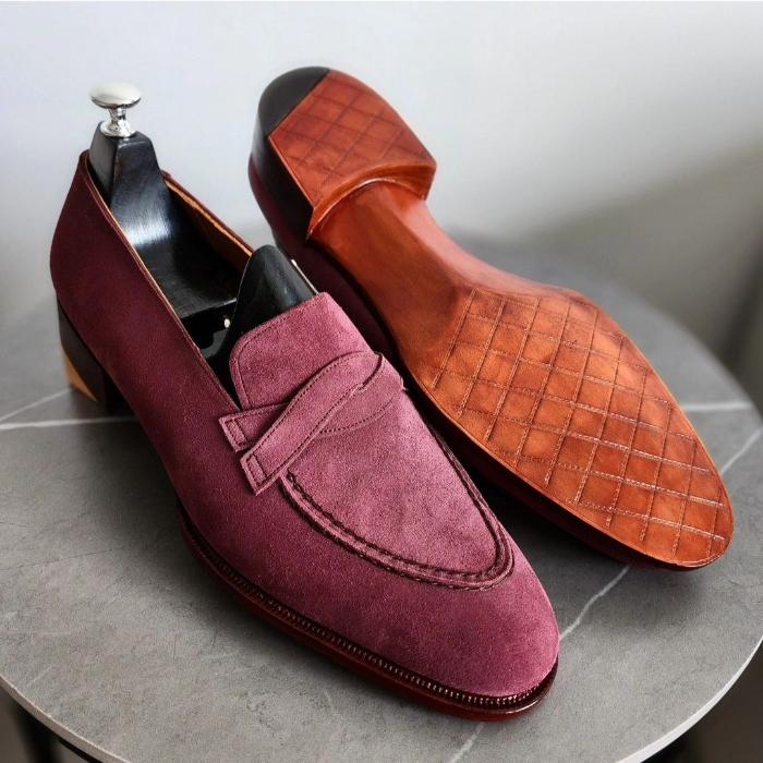 Suede Formal Men's Shoes