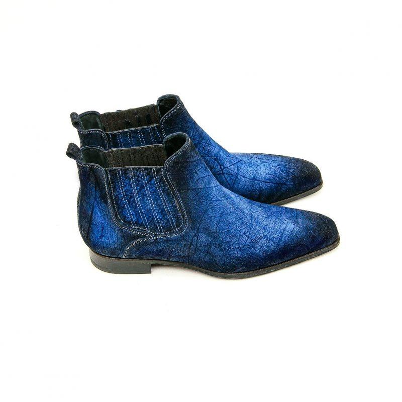 Insane Blue Chelsea Boots