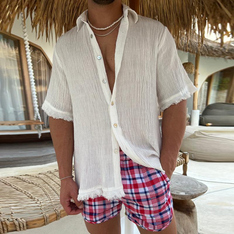 Island Breeze Linen Shirt