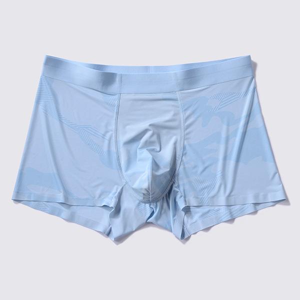 Men's Print Antibacterial Leak Proof Underwear