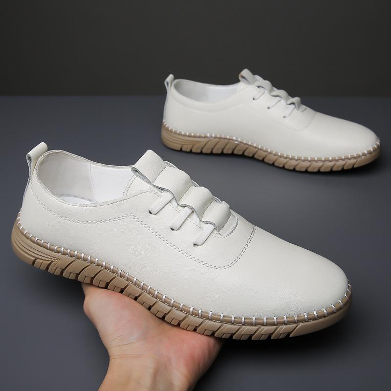 Men's Business Casual Outdoor Daily Leather Breathable Shoes