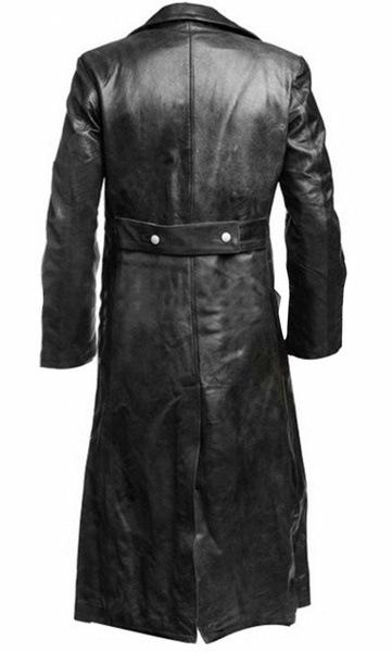 German Classic Leather Coat