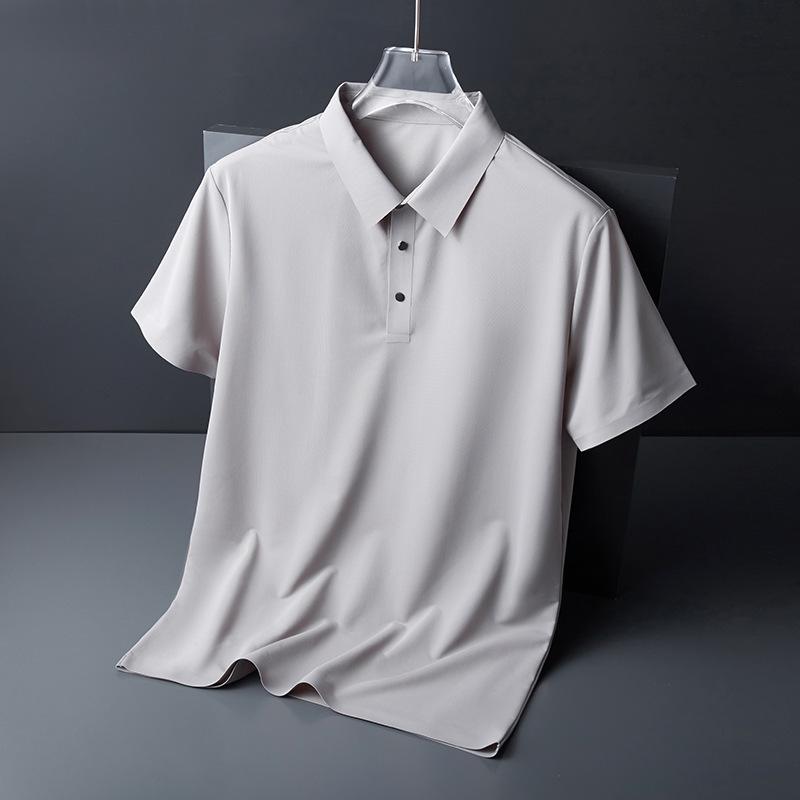 Men's Ice Silk Short Sleeve Polo Shirt