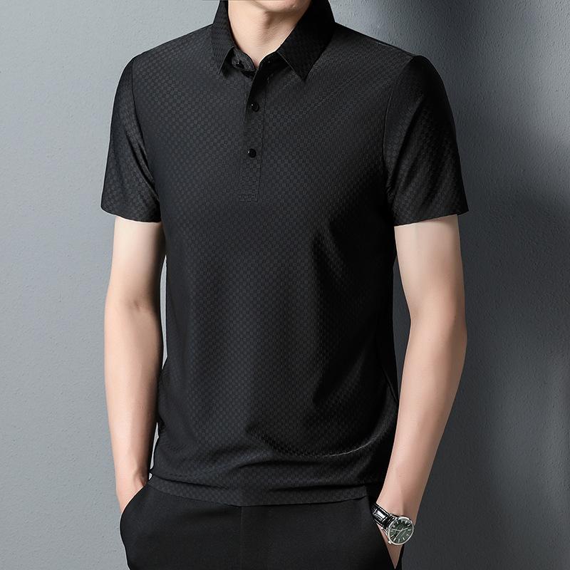 Men's Solid Color Fashion Polo Shirt