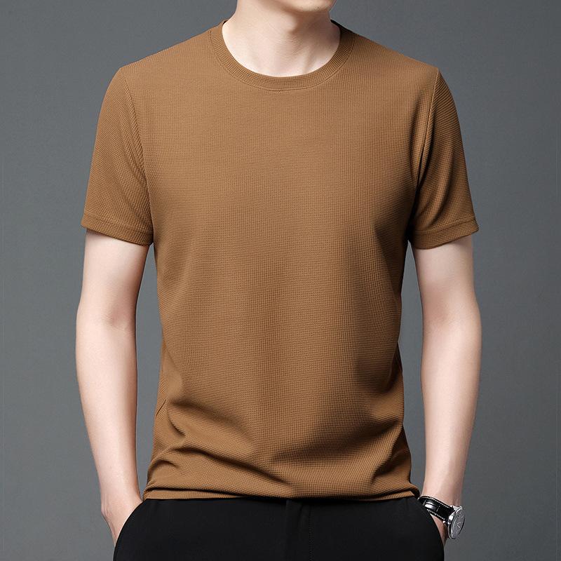 Breathable Waffle Weave T-shirt