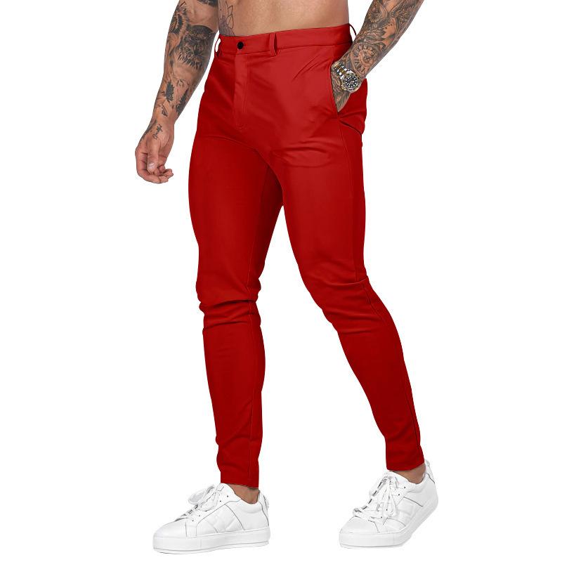 Men's Solid-color Trousers