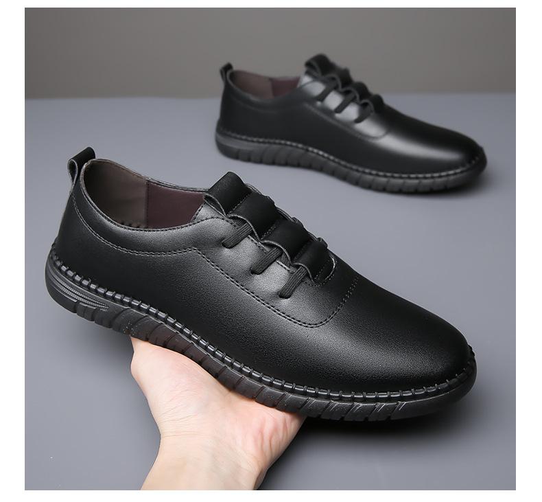 Men's Business Casual Outdoor Daily Leather Breathable Shoes