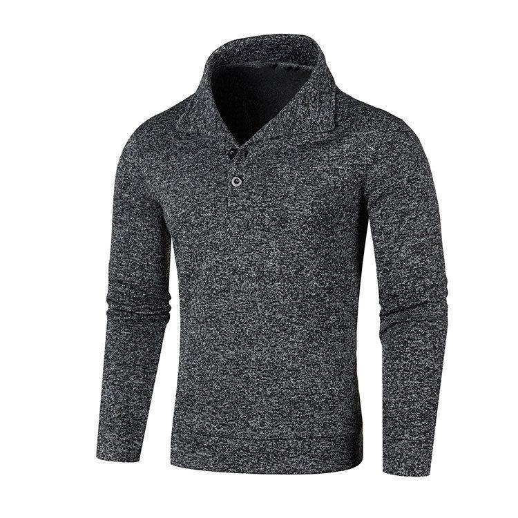 Men's Comfy Turtleneck Pullover Sweatshirt